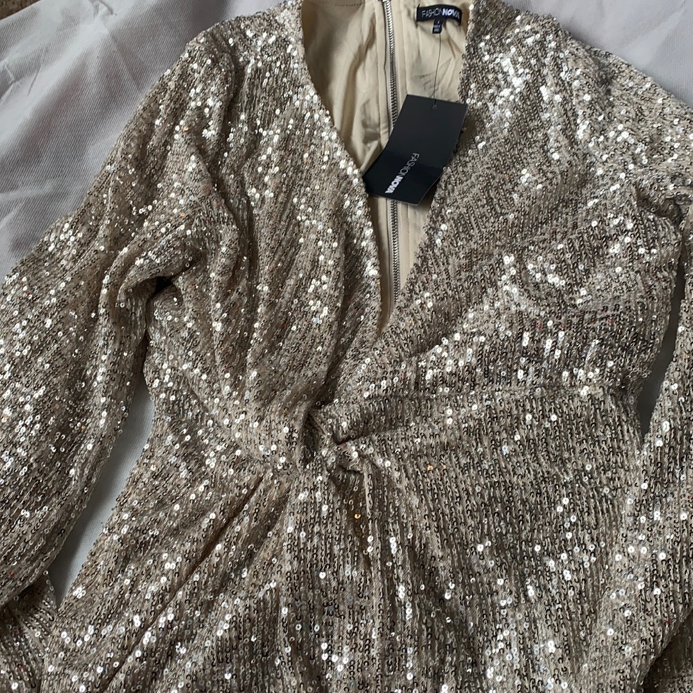 Sequins Maxi Dress
